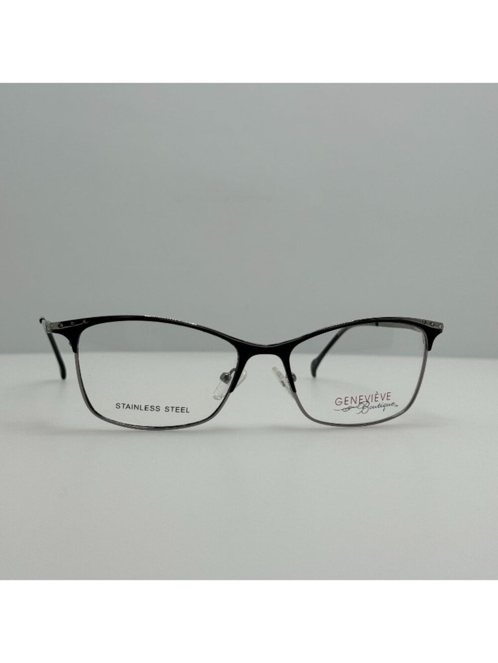 Genevieve Disguise Matte Black Gunmetal Eyeglasses Eye Glasses Frames 51-15-135